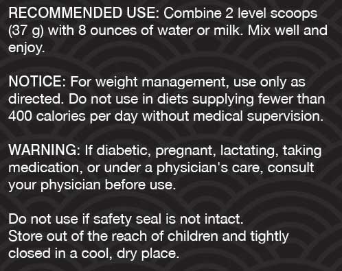 Chocolate Complete Recommended Use Chocolate Complete Recommended Use